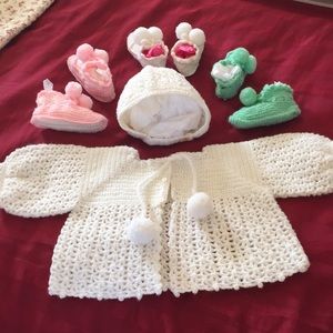 Infant sweater set